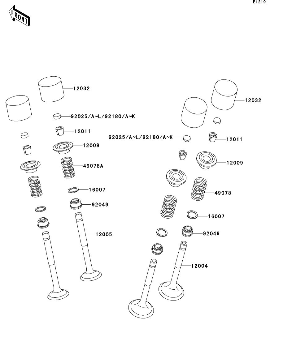 Valve(ZX250-C1/C2/D1)